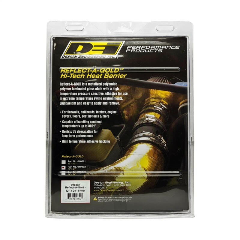 DEI Reflect-A-GOLD 12in x 24in Sheet Thermal Tape DEI