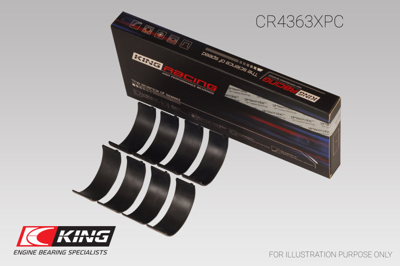 King Engine Bearings GM 134 DOHC Ecotec 2.2L (Size 1.0) Connecting Rod Bearing Set Bearings King Engine Bearings