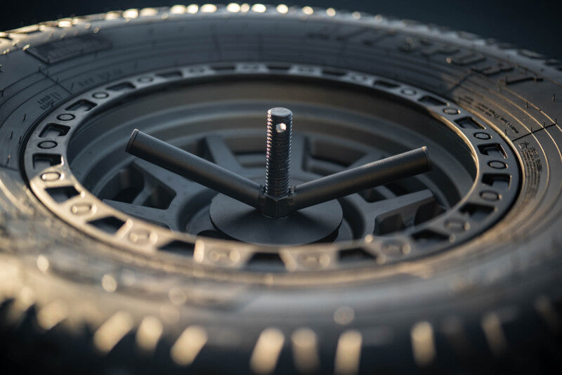 DV8 Offroad 2020+ Jeep Gladiator JT Adjustable In-Bed Tire Carrier Chase Racks DV8 Offroad