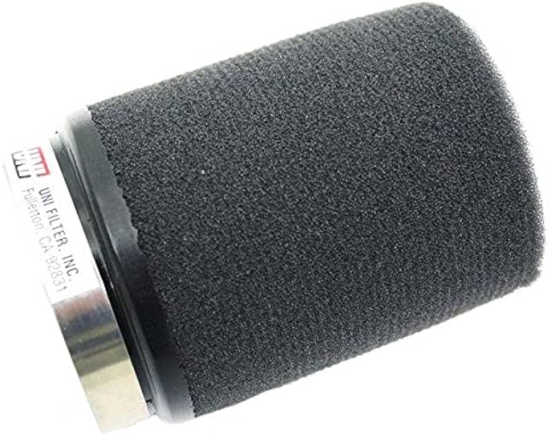 Uni FIlter Single Stage I.D 2 1/2in - O.D 3in - LG. 5in Pod Filter Air Filters - Universal Fit Uni Filter