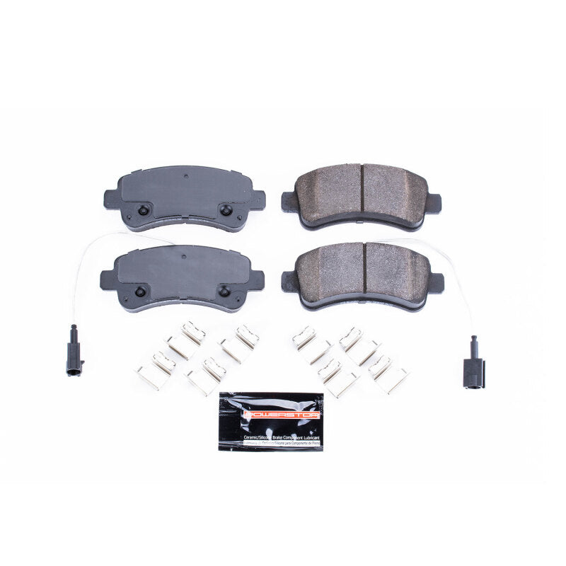 Power Stop 2014 Ram ProMaster 1500 Rear Z23 Evolution Sport Brake Pads w/Hardware Brake Pads - Performance PowerStop
