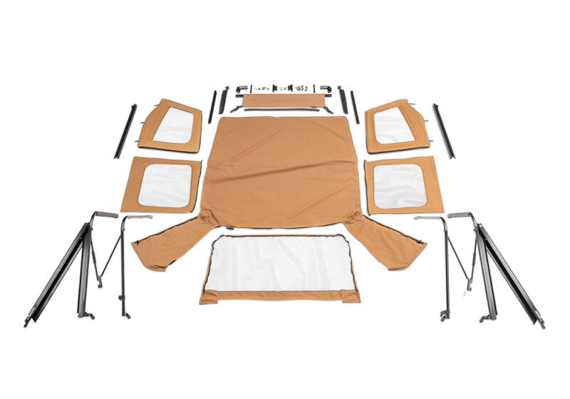 Rampage 1976-1983 Jeep CJ5 Complete Top - Spice Denim Soft Tops Rampage