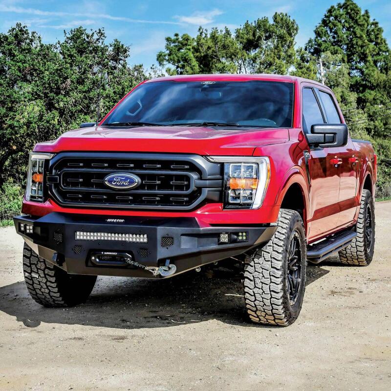 Westin 21-23 Ford F-150 (Excl. 2022+ Lightning EV) Pro-Series Front Bumper - Tex. Blk Bumpers - Steel Westin