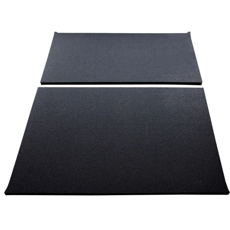 DEI 97-06 Jeep Wrangler TJ 2-Door Boom Mat Headliner - 2 Piece - Black Hard Top Accessories DEI