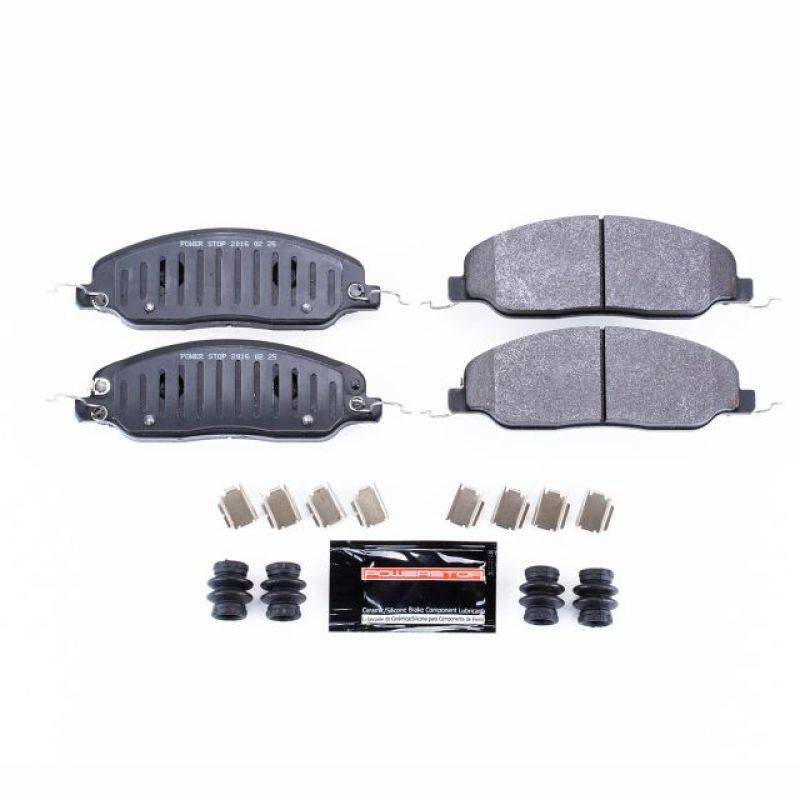 Power Stop 11-14 Ford Mustang Front Track Day Brake Pads Brake Pads - Racing PowerStop