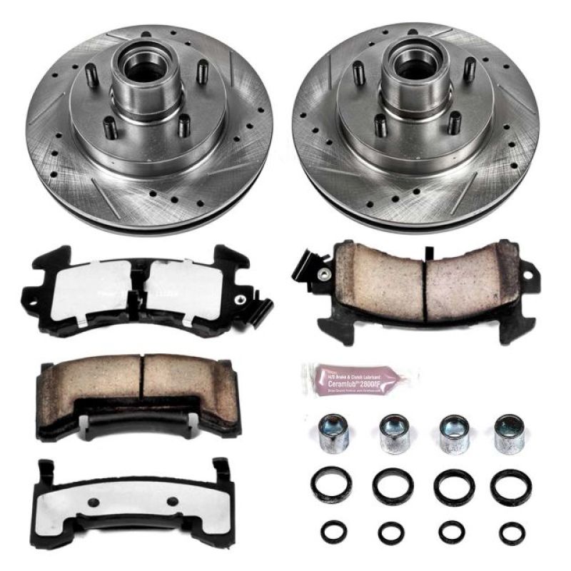 Power Stop 82-87 Buick Regal Front Z36 Truck & Tow Brake Kit Brake Kits - Performance D&S PowerStop