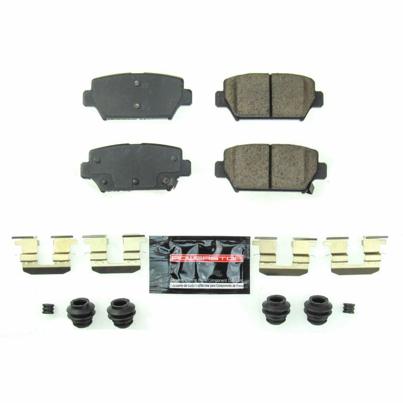 Power Stop 2019 Mitsubishi Eclipse Cross Rear Z23 Evolution Sport Brake Pads w/Hardware Brake Pads - Performance PowerStop