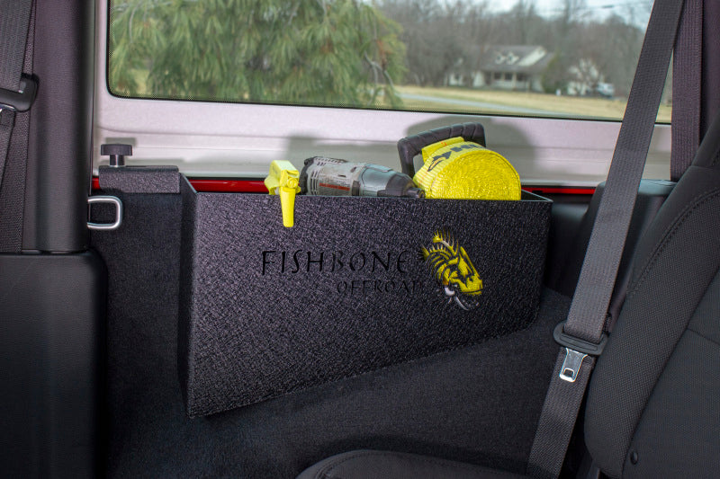 Fishbone Offroad 2018+ Jeep Wrangler JL 2 Door Wheel Well Storage Bins Storage Racks Fishbone Offroad