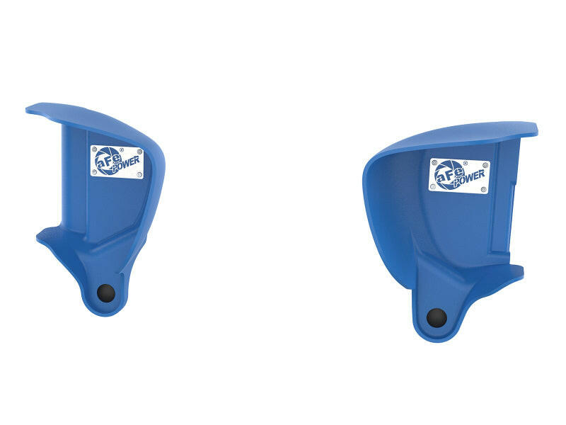 aFe Magnum FORCE Dynamic Air Scoop 15-18 BMW M3/15-20 M4 - Blue Air Intake Components aFe