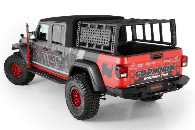 Go Rhino 19-21 Jeep Gladiator XRS Overland Xtreme Rack - Box 2 (Req. gor5950000T-01) Truck Bed Rack Go Rhino