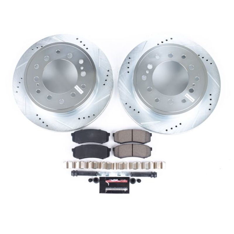 Power Stop 03-09 Lexus GX470 Rear Z23 Evolution Sport Brake Kit Brake Kits - Performance D&S PowerStop