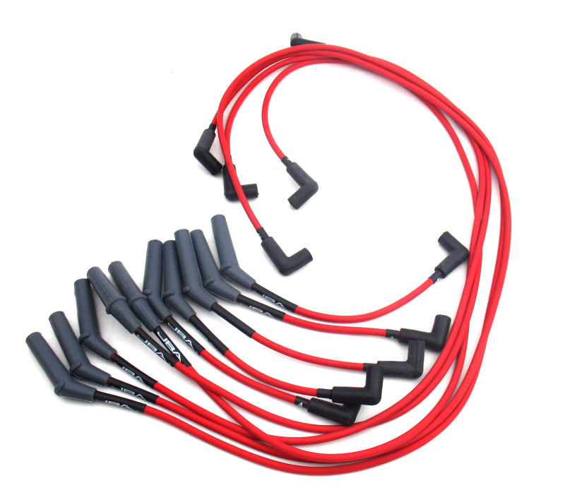 JBA Dodge Truck V10 Ignition Wires - Red Spark Plug Wire Sets JBA