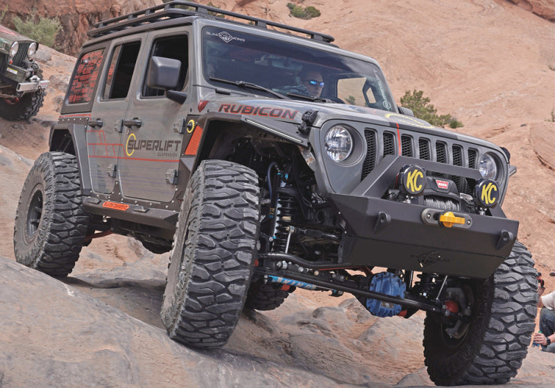 Superlift 18-20 Jeep Wrangler JL Unlimited - 4in Dual Rate Coil Lift Kit w/ King 2.0 Shocks Lift Kits Superlift