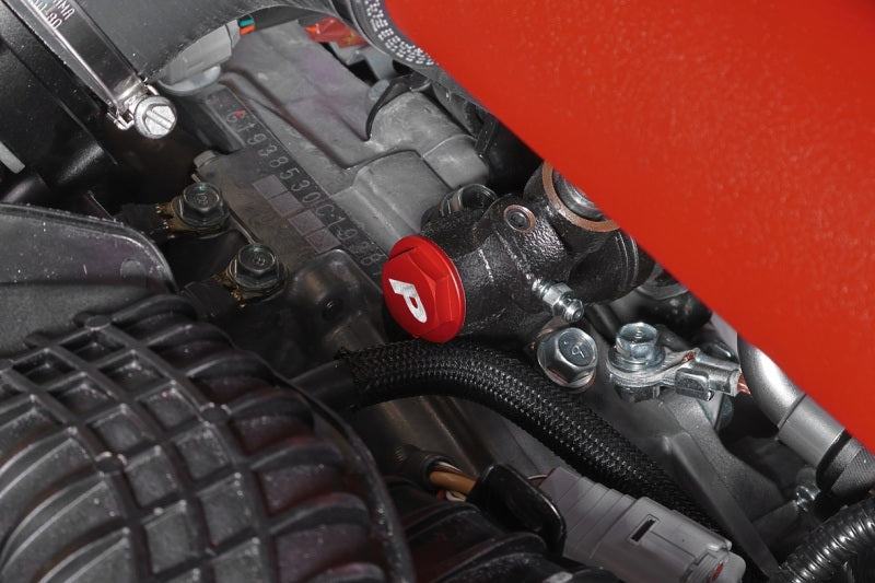 PERRIN 05-21 Subaru STI / 06-25 WRX / 05-09 LGT/OBXT Clutch Delay Valve Delete - Black Clutch Lines Perrin Performance