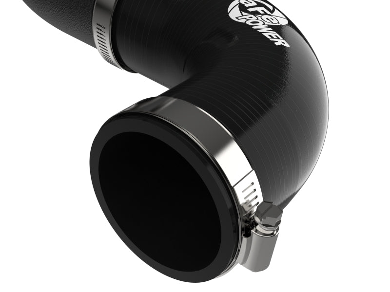 aFe 19-26 Genesis G70 V6 3.3L (tt) BladeRunner Aluminum Hot Charge Pipe - Black Air Intake Components aFe