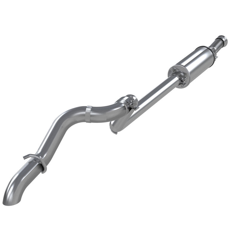 MBRP 18-20 Jeep Wrangler JL 2.5in Single Rear Exit Cat Back Exhaust - T304 Catback MBRP
