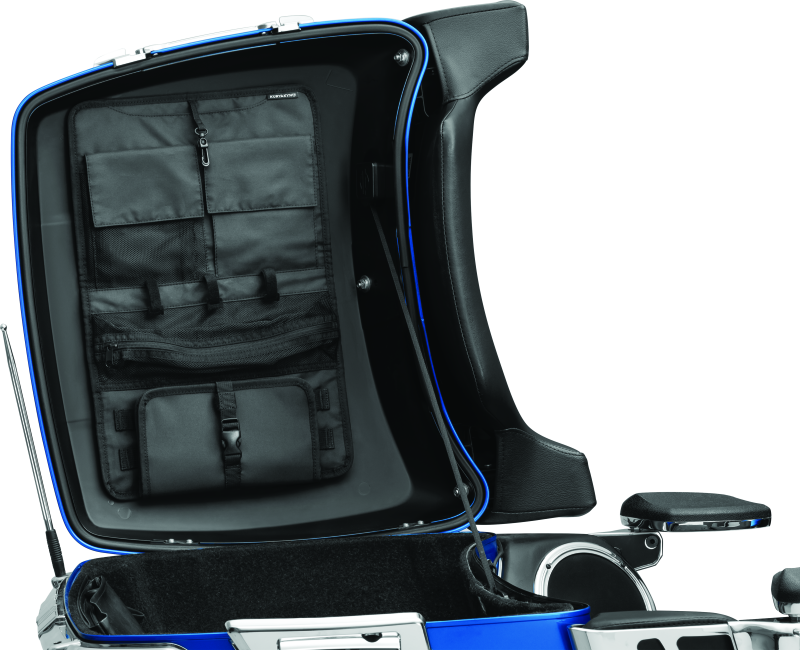 Kuryakyn Lid Organizer Tour-Pak Black Trunks Kuryakyn