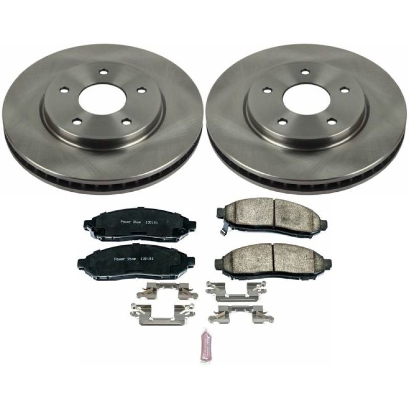 Power Stop 15-17 Chevrolet City Express Front Autospecialty Brake Kit Brake Kits - OE PowerStop
