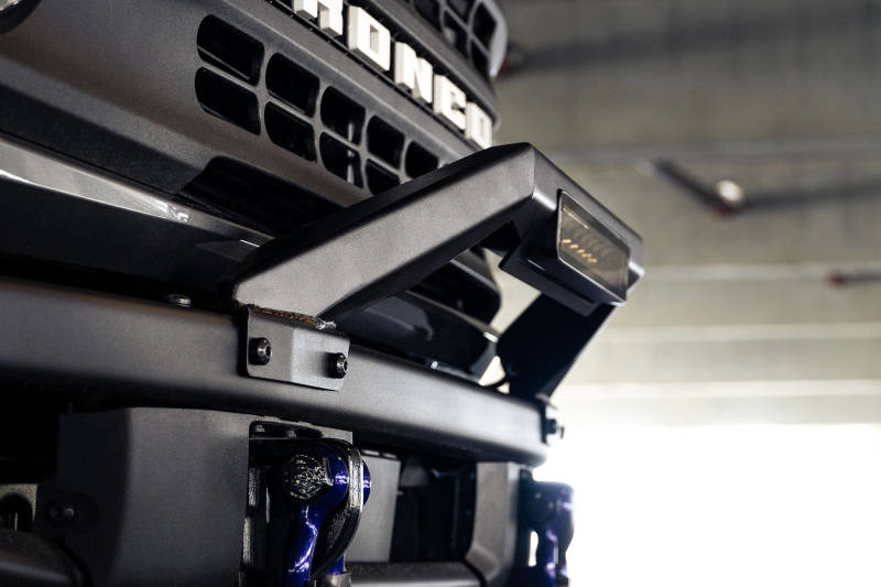 DV8 Offroad 21-22 Ford Bronco Factory Modular Front Bumper Bull Bar Bumpers - Steel DV8 Offroad