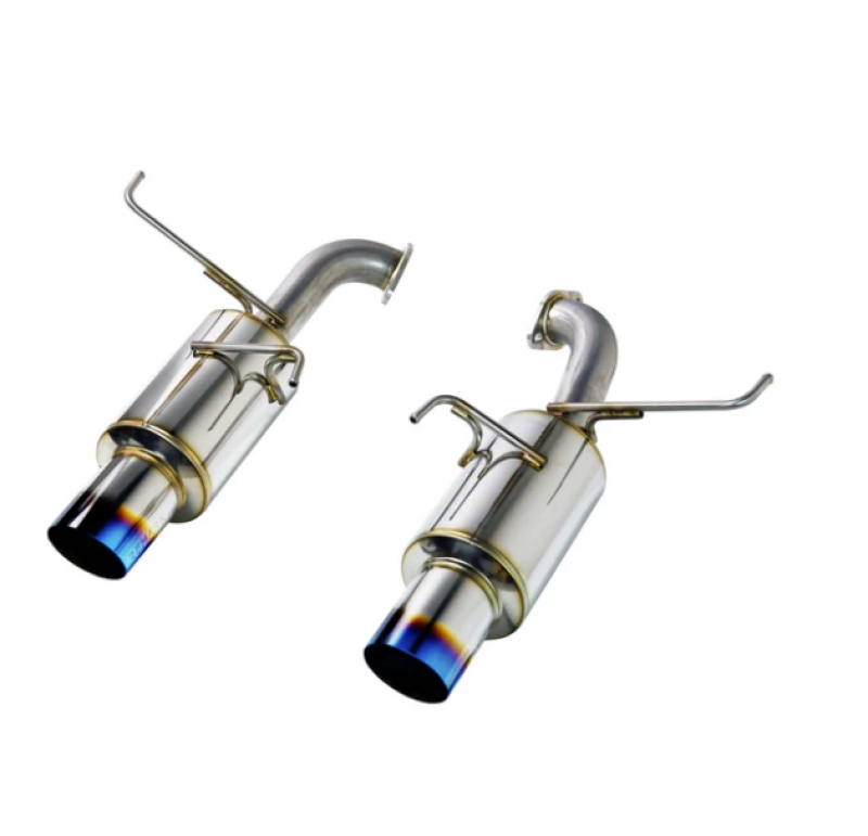 REMARK 2022+ Subaru WRX VB Axleback Exhaust - Dual R1 Spec Burnt Stainless Axle Back Remark