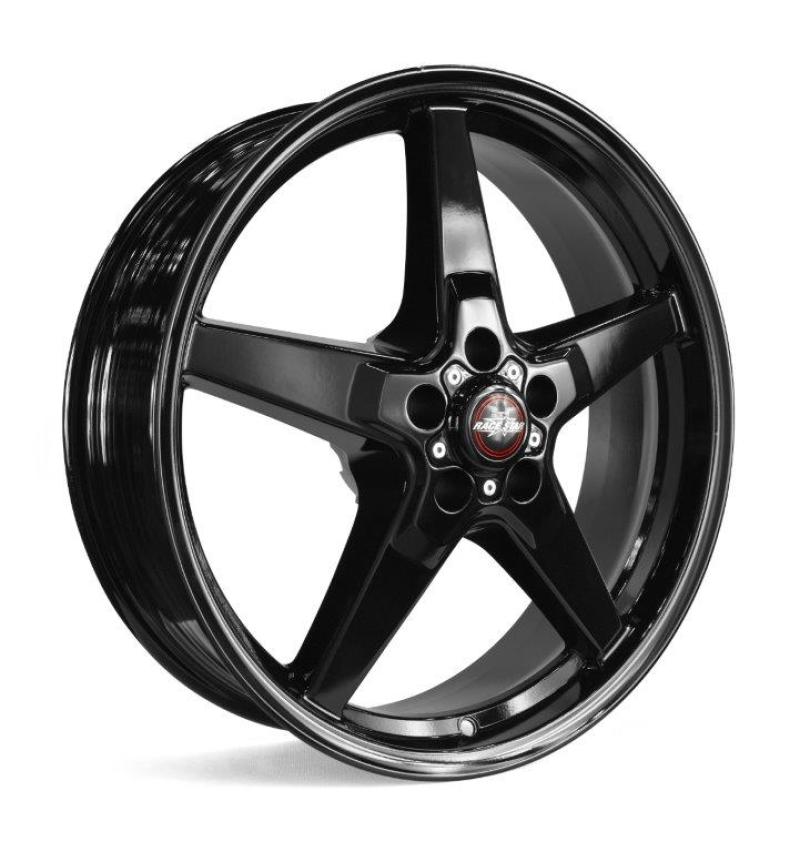Race Star 92 Drag Star Bracket Racer 20x6 5x115BC 3.20BS Gloss Black Wheel Wheels - Cast Race Star