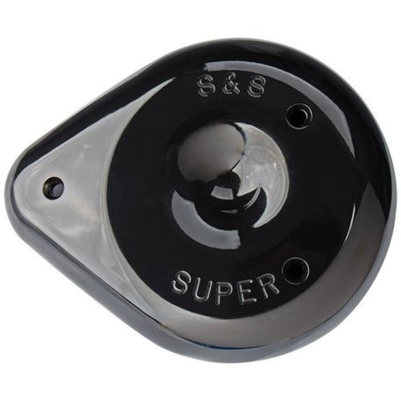 S&S Cycle Replacement Classic Teardrop Cover - Gloss Black Air Intake Components S&S Cycle