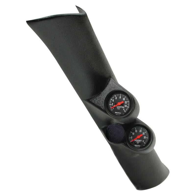 AutoMeter Diesel Gauge Kit A-Pillar W/Spkr Ram 98-02 Boost/Egt 35PSI/1600 Deg. F Z Series Gauges AutoMeter
