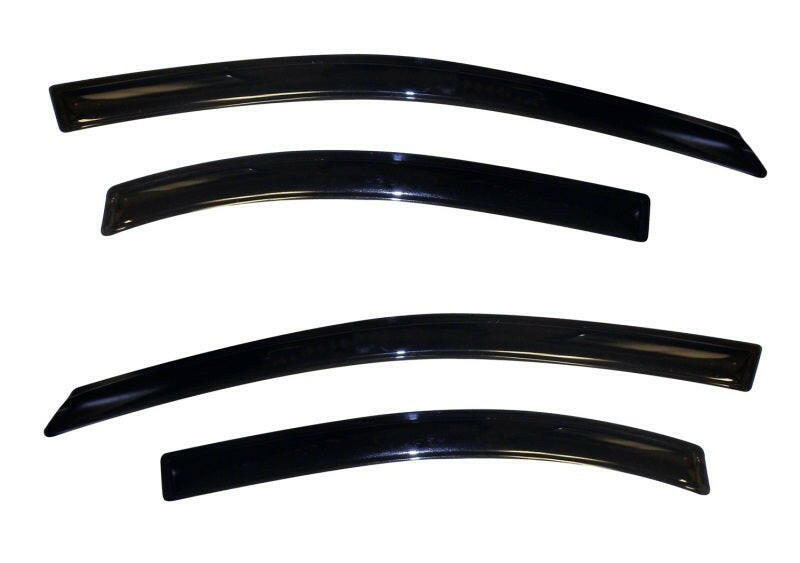AVS 12-18 Chevy Sonic Ventvisor Outside Mount Window Deflectors 4pc - Smoke Wind Deflectors AVS