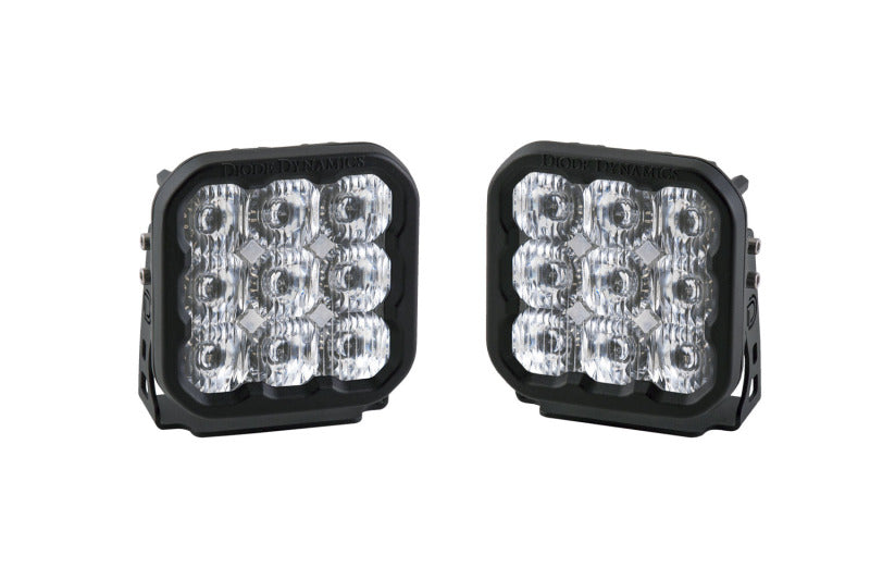 Diode Dynamics SS5 LED Pod Pro - White Driving (Pair) Light Accessories and Wiring Diode Dynamics