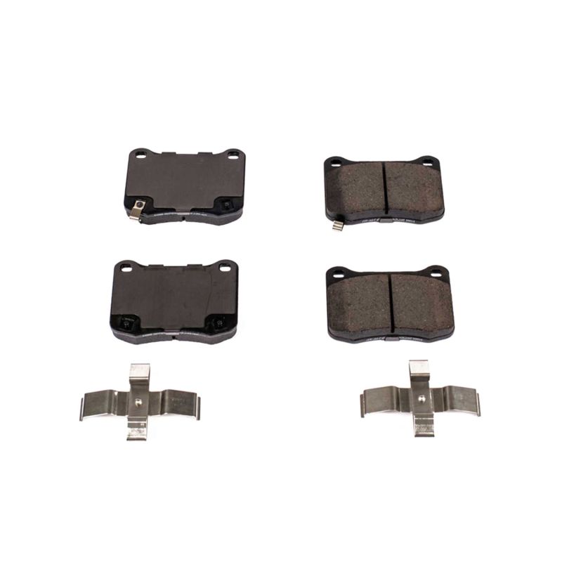 Power Stop 08-14 Lexus IS F Rear Z17 Evolution Ceramic Brake Pads w/Hardware Brake Pads - OE PowerStop