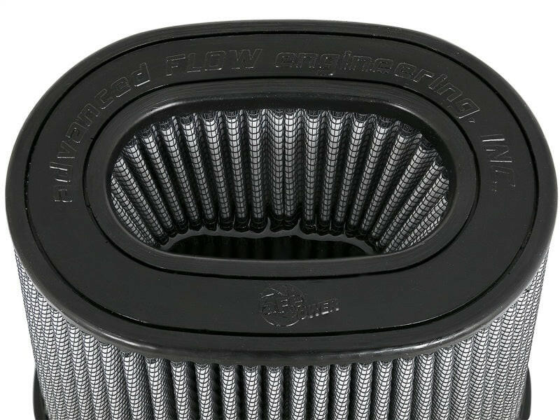 aFe MagnumFLOW Pro DRY S Replacement Filter F-(7x4.75) B-(9x7) Inverted x T-(7.25x5) Inverted x H-8 Air Filters - Universal Fit aFe