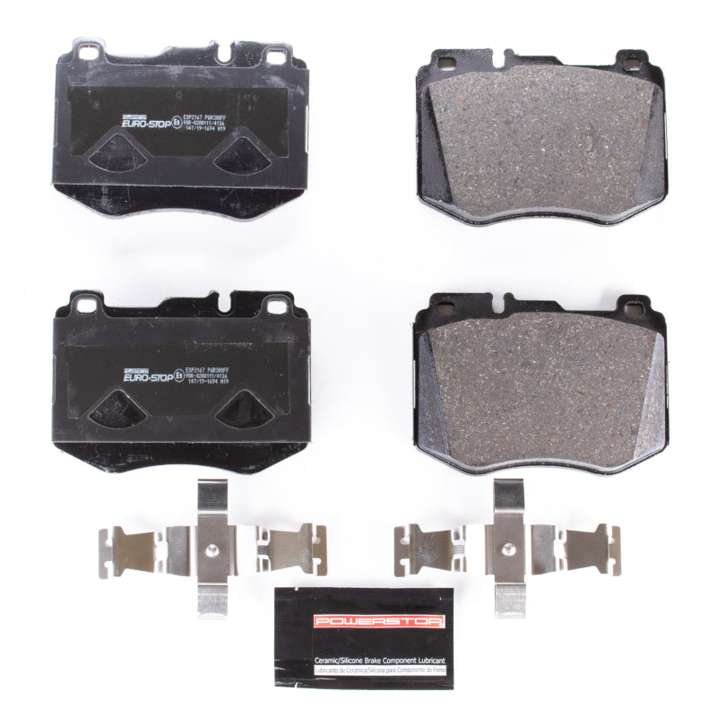 Power Stop 16-18 Mercedes-Benz GLC300 Euro-Stop ECE-R90 Front Brake Pads Brake Pads - OE PowerStop