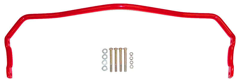 BMR 64-72 A-Body Rear Solid 1.0in Sway Bar Kit - Red Sway Bars BMR Suspension