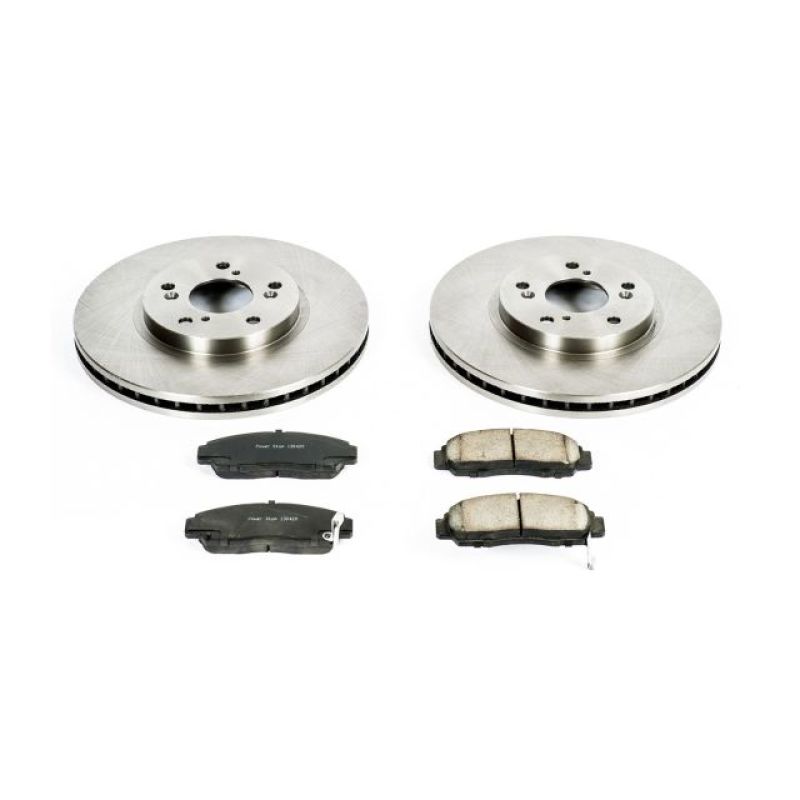 Power Stop 01-03 Acura CL Front Autospecialty Brake Kit Brake Kits - OE PowerStop