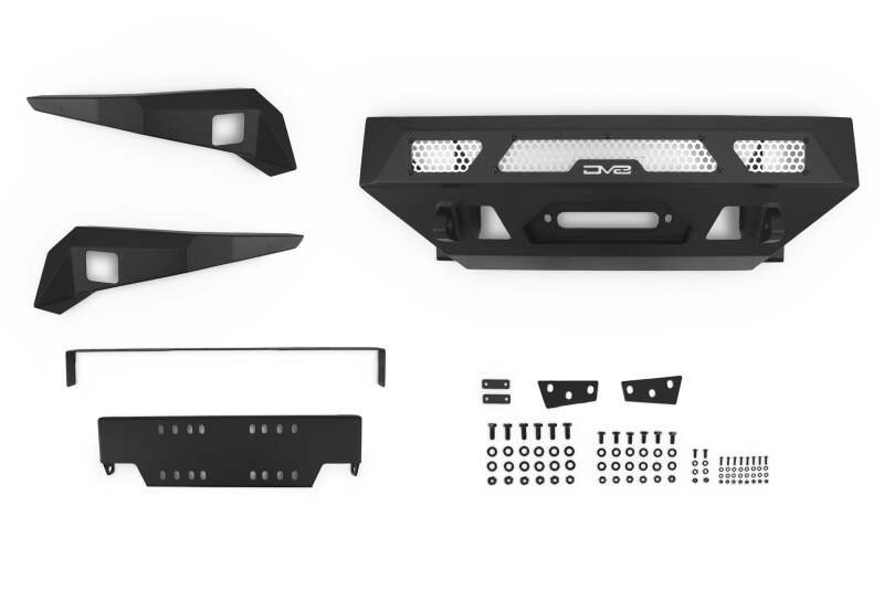 DV8 16-23 Toyota Tacoma MTO Series Winch Front Bumper Bumpers - Steel DV8 Offroad
