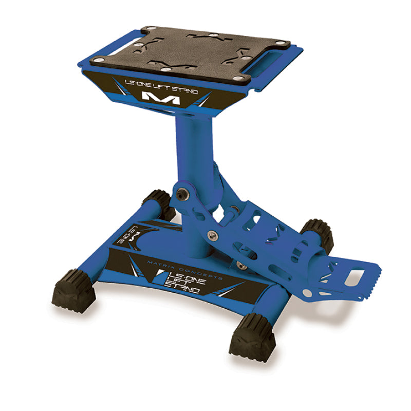 Matrix Concepts L-One Lift Stand - Blue Bike Stands Matrix Concepts