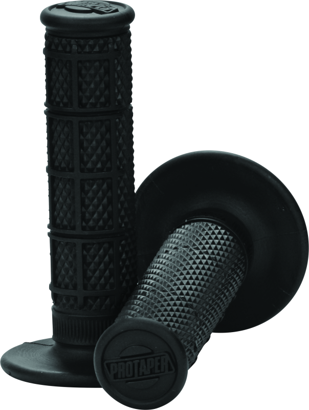 ProTaper 1/3 Waffle Grips - Black Grips ProTaper