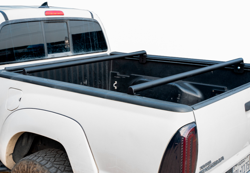 Cali Raised 05-23 Toyota Tacoma Bed Bars - Flat Bars - Powder Coat Finish Bed Racks Cali Raised LED