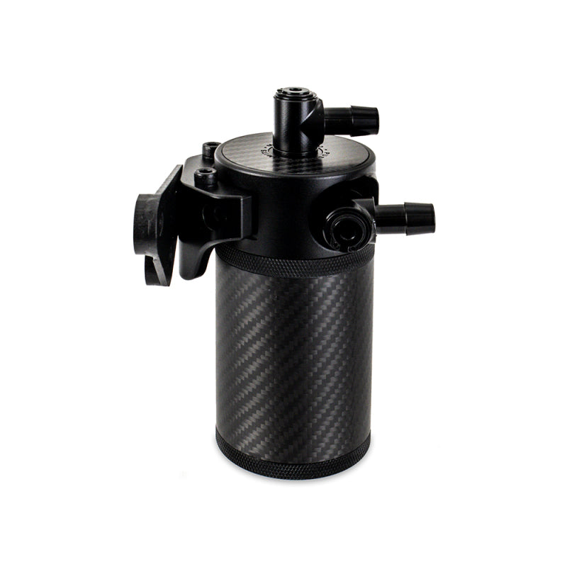 Mishimoto 2020+ Chevrolet Corvette C8 Baffled Oil Catch Can Kit (PCV Side) - Carbon Fiber Oil Catch Cans Mishimoto