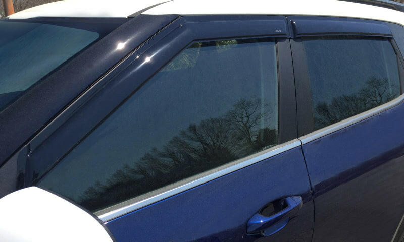 AVS 21-22 Kia Seltos Ventvisor Outside Mount Window Deflectors 4pc - Smoke Wind Deflectors AVS