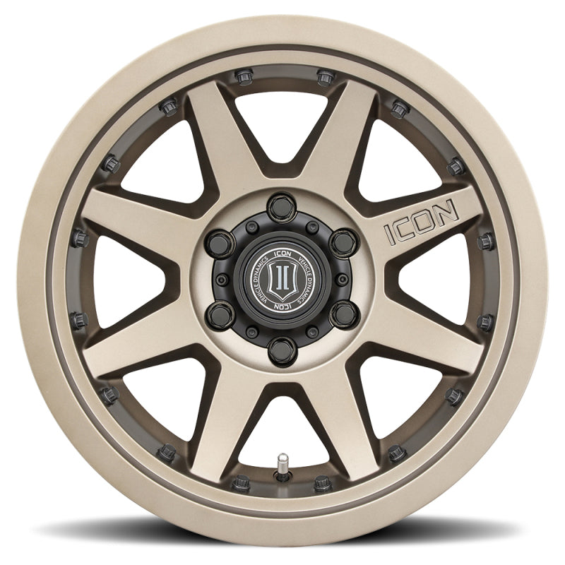 ICON Rebound Pro 17x8.5 / 5x5.5 / 0mm / 4.75in BS Bronze Wheel Wheels - Cast ICON