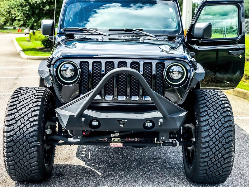 Oracle Oculus Bi-LED Projector Headlights for Jeep JL/Gladiator JT - Matte Blk - 5500K Headlights ORACLE Lighting