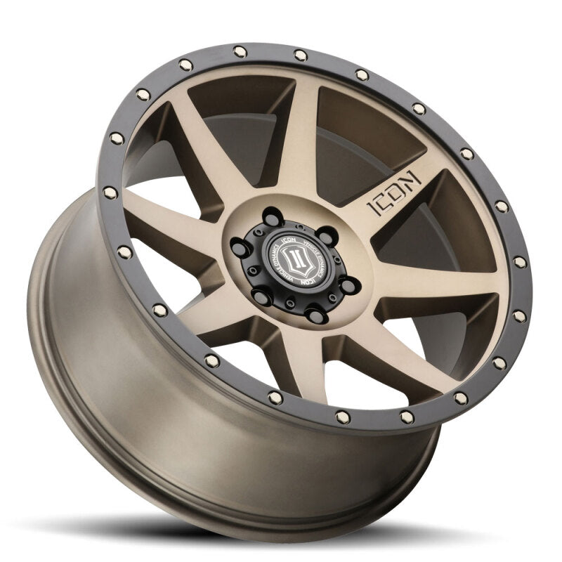 ICON Rebound 20x9 / 6x5.5 / 16mm / 5.625in BS Bronze Wheel Wheels - Cast ICON