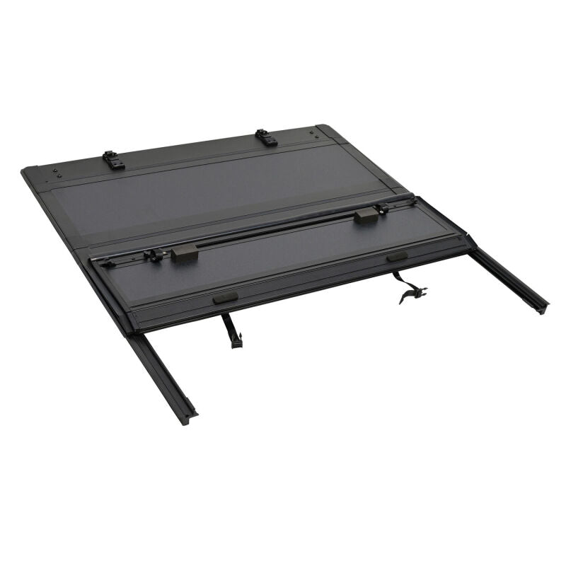 Westin 07-21 Toyota Tundra 5ft 7in Bed Hard Tri-Fold Tonneau Cover - Black Tonneau Covers - Hard Fold Westin