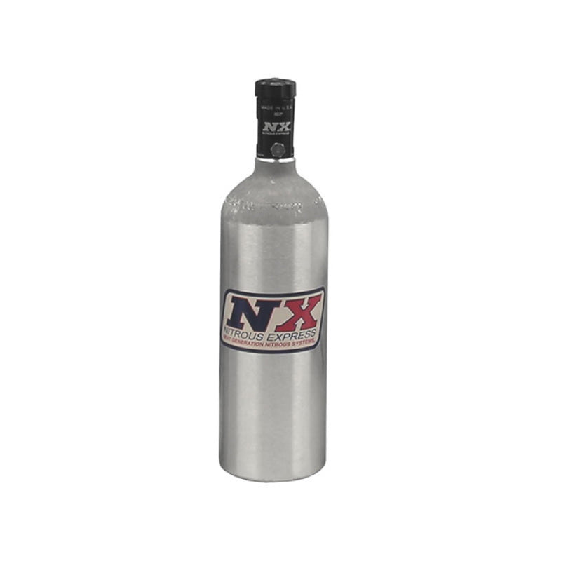 Nitrous Express 1.4lb Bottle w/Motorcycle Valve (3.2 Dia x 11.38 Tall) Nitrous Bottles Nitrous Express