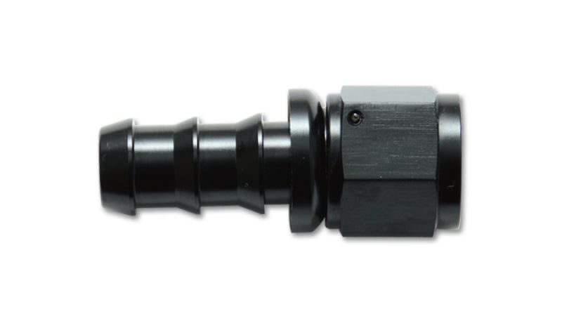 Vibrant -4AN Push-On Straight Hose End Fitting - Aluminum Fittings Vibrant