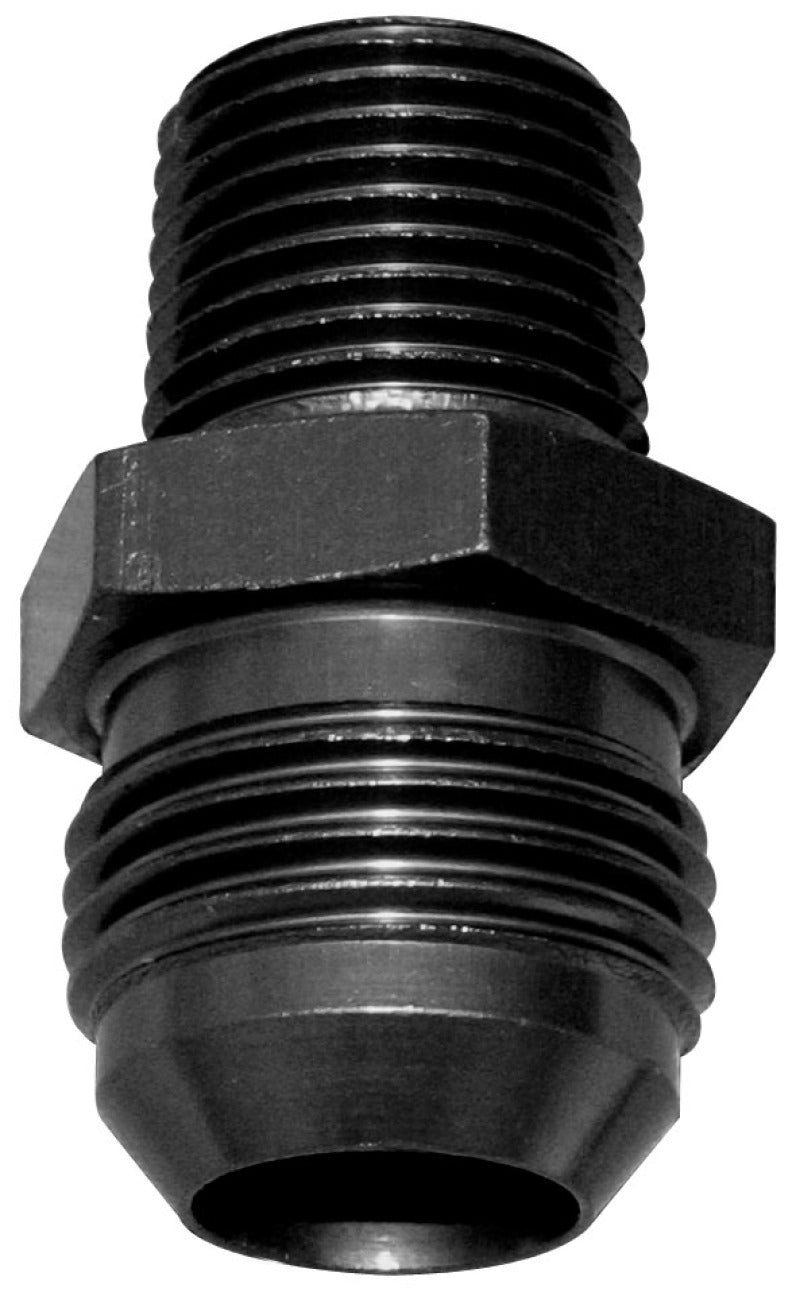 Moroso 1/2in NPT to -12An Fitting - Aluminum - Single Fittings Moroso