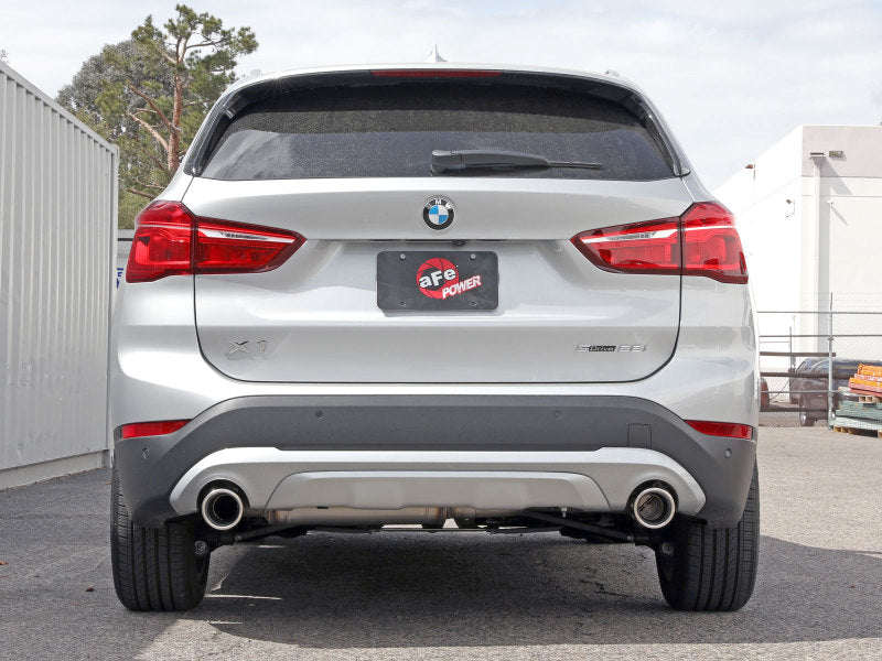 aFe 15-21 BMW X1 F48 L4 2.0L (t) MACH Force-Xp 3 to 2-1/2 IN SS Axle-Back Exhaust w/Polished Tip Axle Back aFe