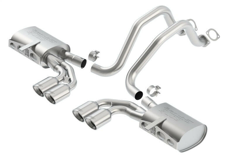 Borla 97-04 Chevrolet Corvette 5.7L 8cyl S-Type SS Catback Exhaust Catback Borla