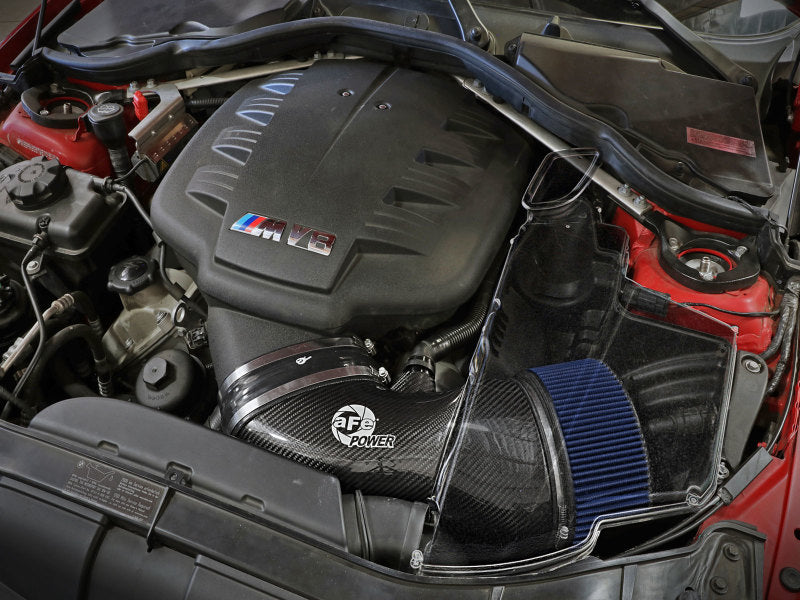 aFe MagnumFORCE Carbon Fiber Air Intake System Stage-2 PRO 5R 08-13 BMW M3 (E9X) V8 4.0L Cold Air Intakes aFe